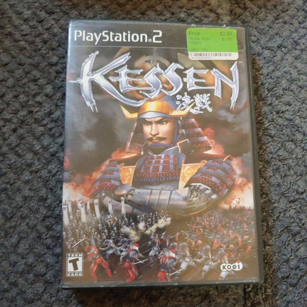 Kessen Playstation 2 PS2 Video Game CIB Complete w/ Manual